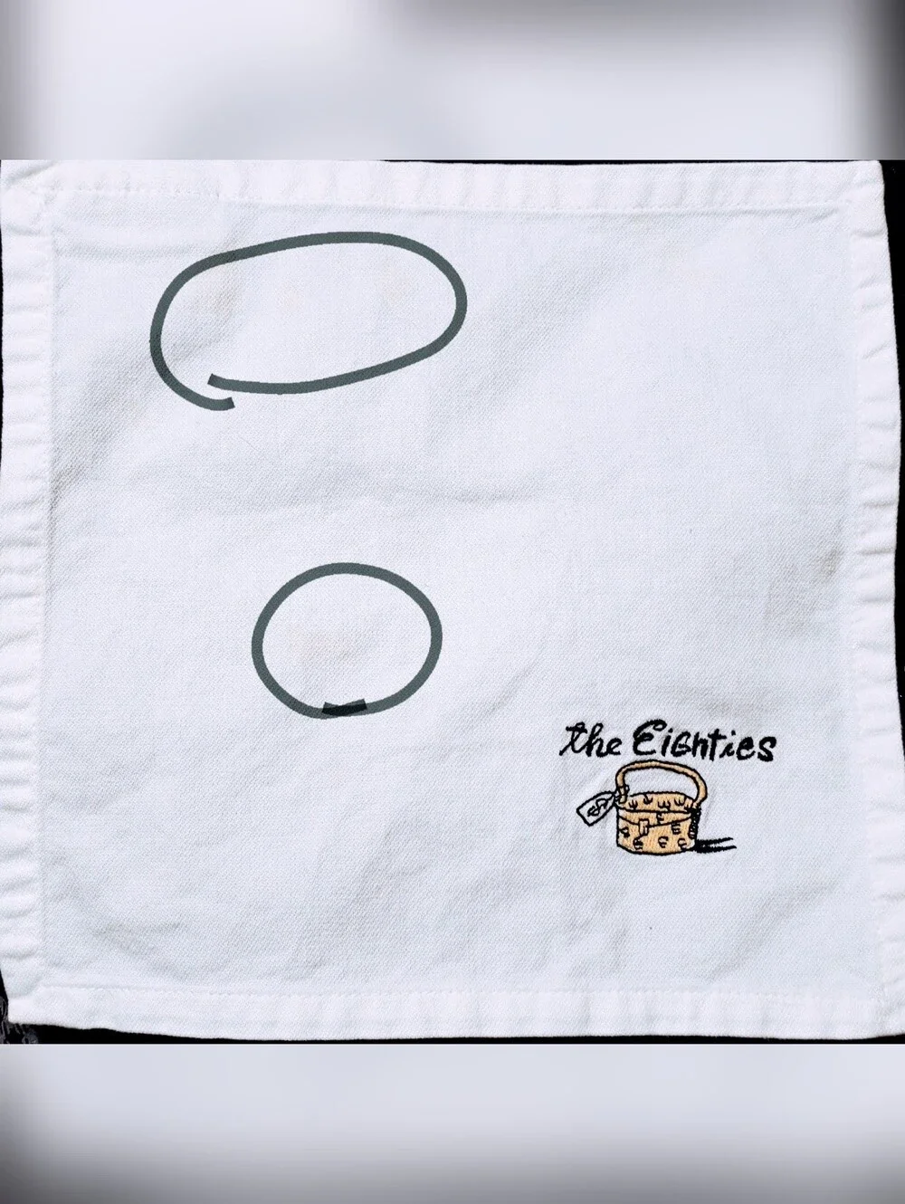 Vintage Pottery Barn Decades Collection Napkins Cotton Square Set Of 12